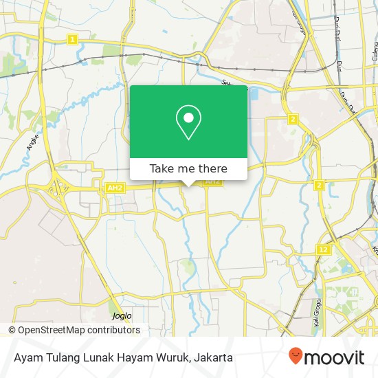 Ayam Tulang Lunak Hayam Wuruk, Jalan Raya Perjuangan Kebon Jeruk Jakarta 11530 map