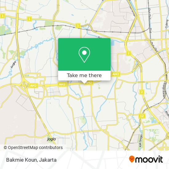 Bakmie Koun map