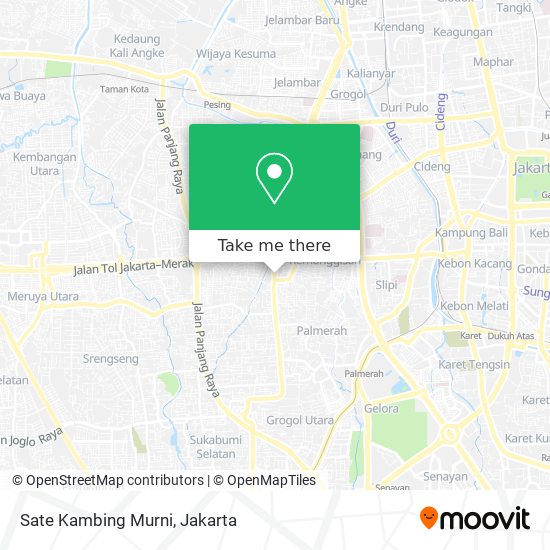 Sate Kambing Murni map