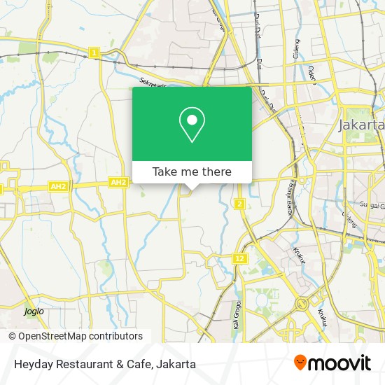Heyday Restaurant & Cafe map