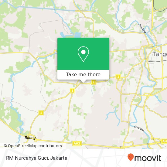 RM Nurcahya Guci, Jalan Gatot Subroto Periuk Tangerang 15132 map
