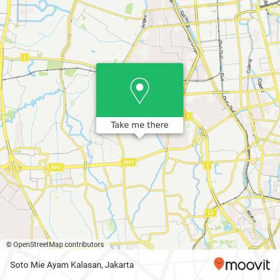 Soto Mie Ayam Kalasan, Jalan Palm Raya Kebon Jeruk Jakarta 11510 map