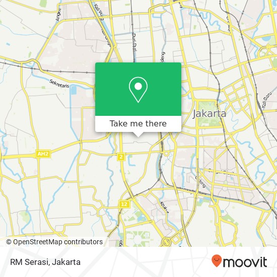 RM Serasi, Jalan Kamboja Palmerah Jakarta 11420 map