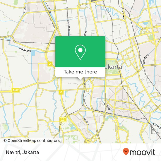 Navitri, Jalan Kota Bambu Uyaral Palmerah Jakarta 11420 map