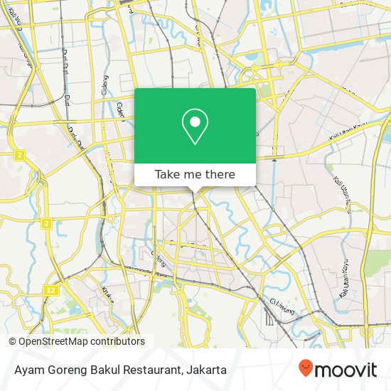 Ayam Goreng Bakul Restaurant, Jalan Menteng Menteng Jakarta Pusat 10340 map