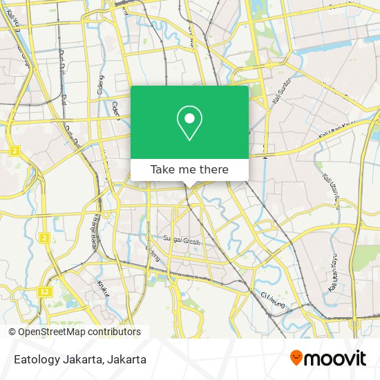Eatology Jakarta map