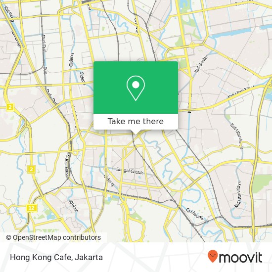Hong Kong Cafe map