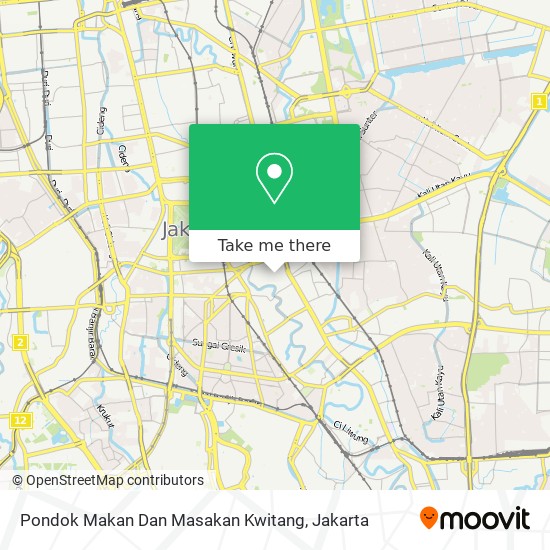 Pondok Makan Dan Masakan Kwitang map