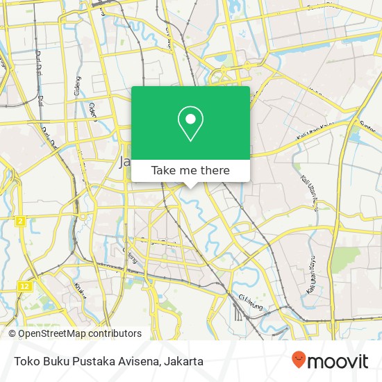 Toko Buku Pustaka Avisena map