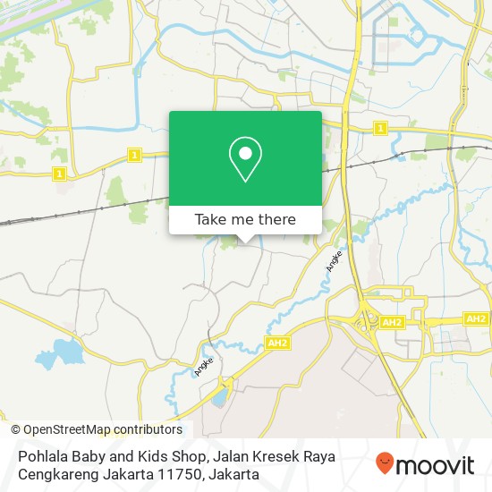 Pohlala Baby and Kids Shop, Jalan Kresek Raya Cengkareng Jakarta 11750 map