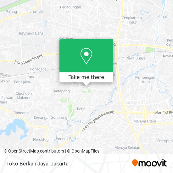 Toko Berkah Jaya map