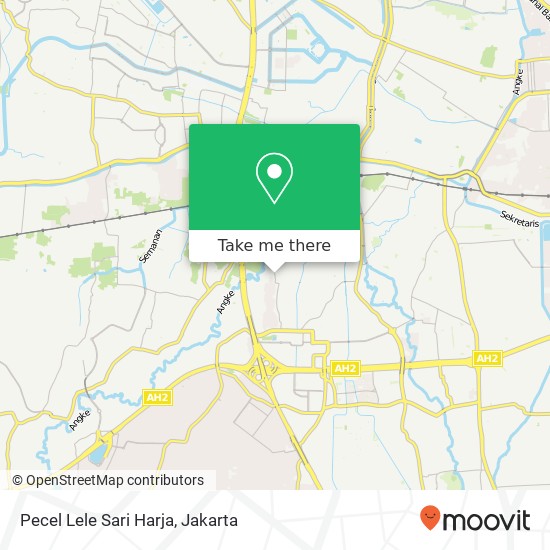 Pecel Lele Sari Harja, Jalan Kembangan Utara Kembangan Jakarta 11610 map