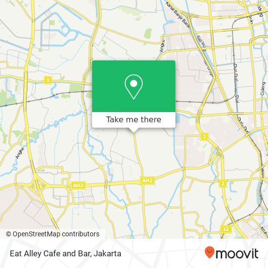 Eat Alley Cafe and Bar, Jalan Panjang Raya Kebon Jeruk 11520 map