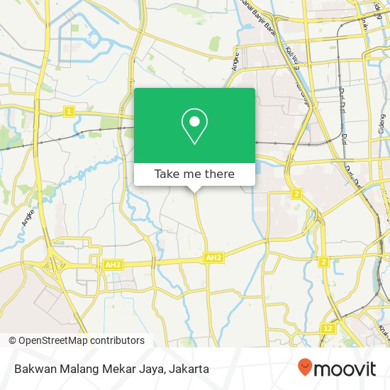 Bakwan Malang Mekar Jaya, Jalan Panjang Raya Kebon Jeruk 11520 map