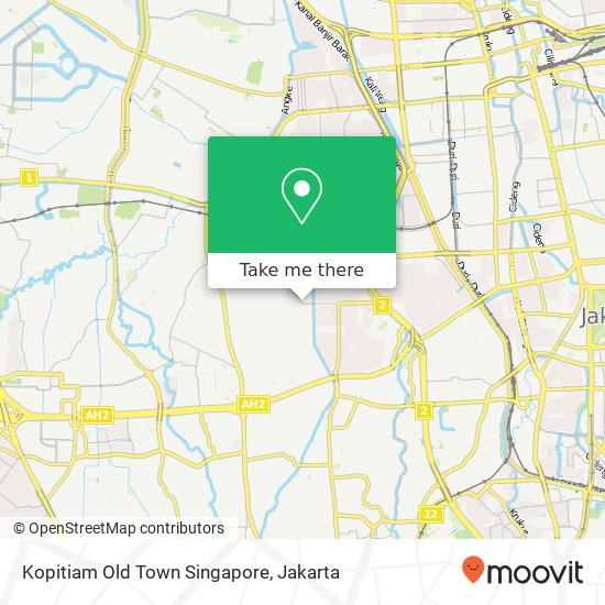 Kopitiam Old Town Singapore, Jalan Mangga Raya 8G Kebon Jeruk Jakarta 11510 map