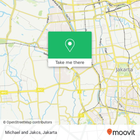 Michael and Jakcs, Grogol Petamburan Jakarta 11470 map