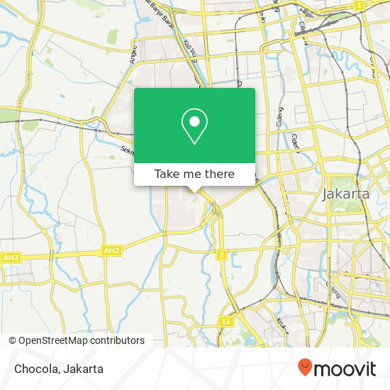 Chocola, Grogol Petamburan Jakarta 11470 map