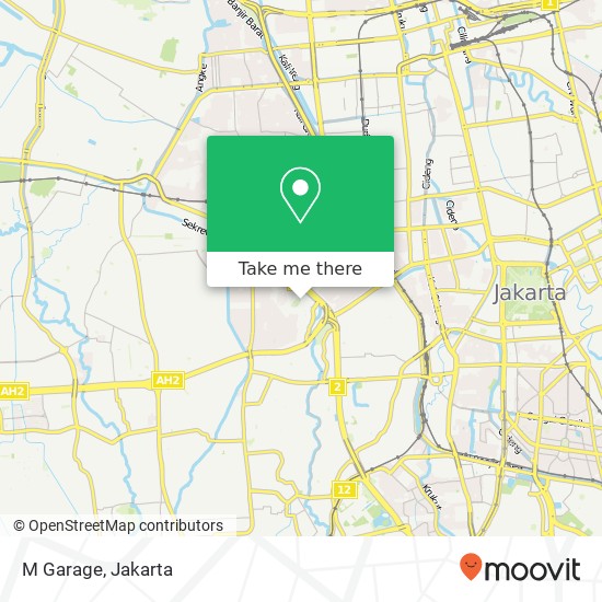 M Garage, Grogol Petamburan Jakarta Barat 11470 map