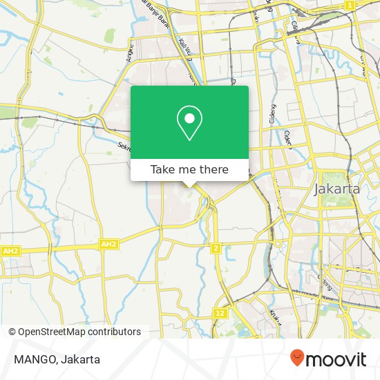 MANGO, Grogol Petamburan Jakarta 11470 map