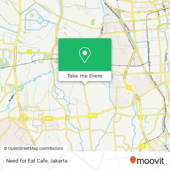 Need for Eat Cafe, Jalan Surya Wijaya 8 Kebon Jeruk Jakarta Barat 11520 map