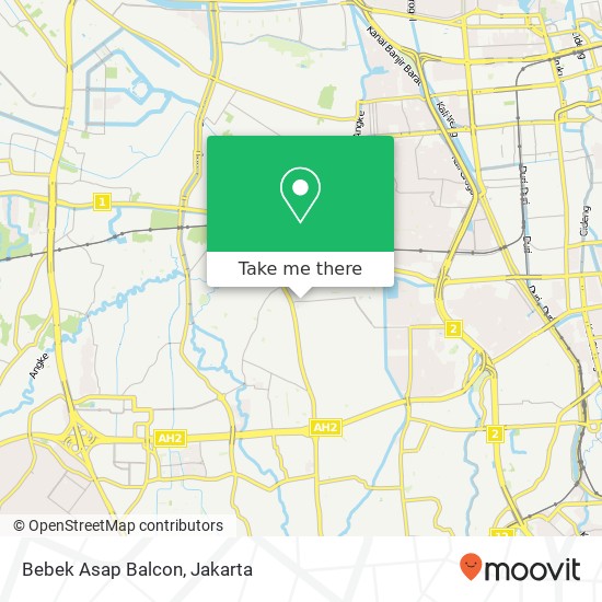 Bebek Asap Balcon, Jalan Surya Wijaya Kebon Jeruk Jakarta Barat 11520 map