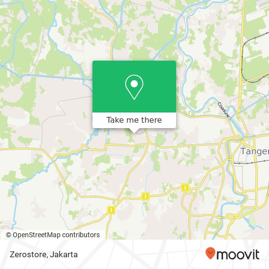 Zerostore, Jalan Sejahtera Utama Periuk Tangerang 15560 map