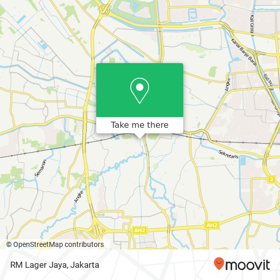 RM Lager Jaya, Jalan Cempaka Raya Cengkareng Jakarta 11740 map