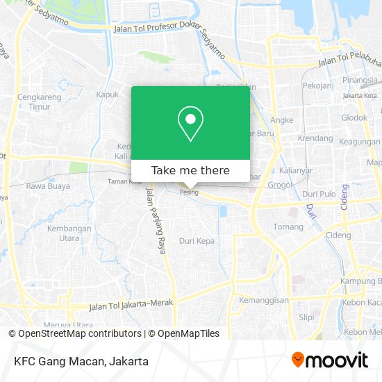 KFC Gang Macan map