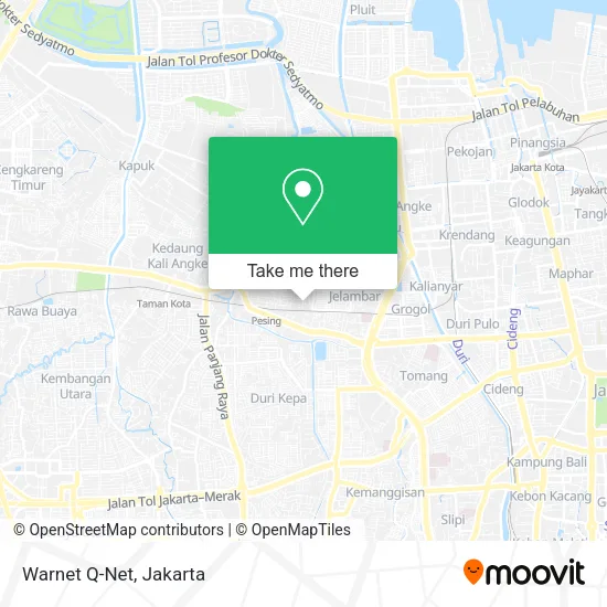 Warnet Q-Net map