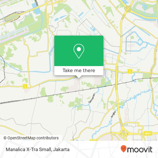 Manalica X-Tra Small, Jalan Semanan Raya Kalideres Jakarta 11850 map