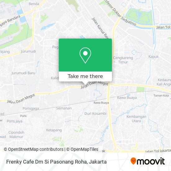 Frenky Cafe Dm Si Pasonang Roha map