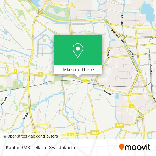 Kantin SMK Telkom SPJ map
