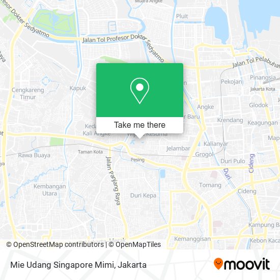Mie Udang Singapore Mimi map
