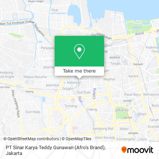 PT Sinar Karya Teddy Gunawan (Afro's Brand) map