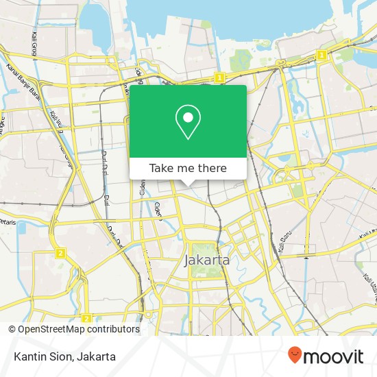 Kantin Sion, Jalan Kebon Jeruk 3 Tamansari Jakarta 11160 map