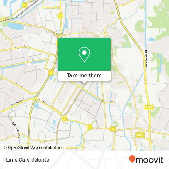 Lime Cafe, Jalan Bulevar Utara Kelapa Gading Kelapa Gading 14240 map