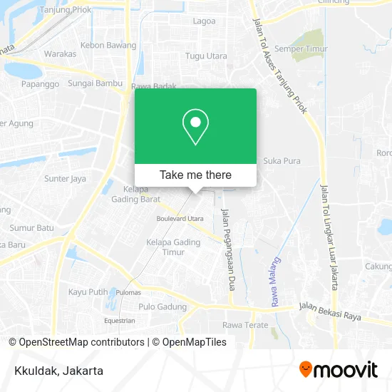 Kkuldak map