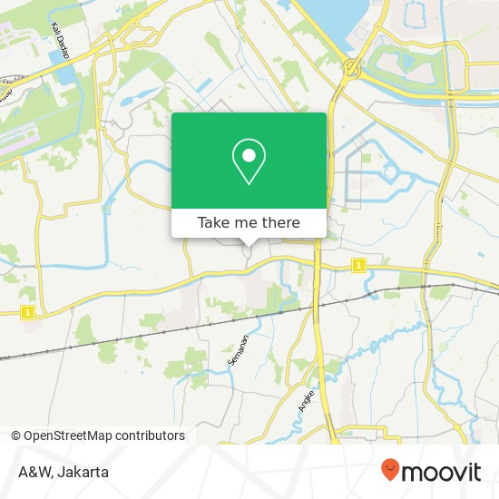 A&W, Kalideres Jakarta 11840 map