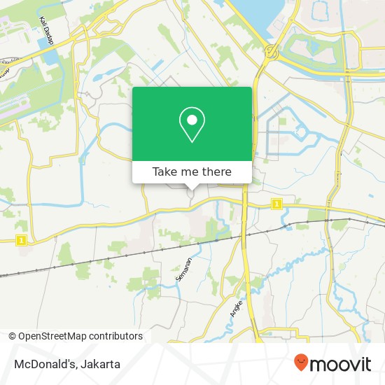 McDonald's, Kalideres Jakarta 11840 map