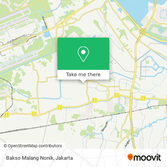 Bakso Malang Nonik map