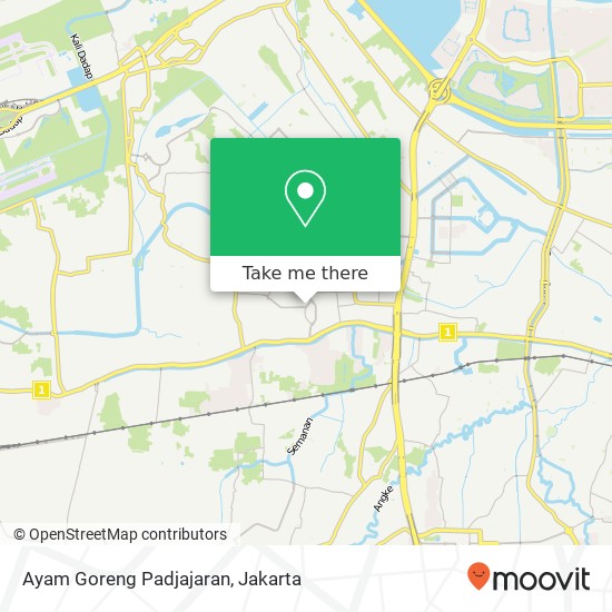 Ayam Goreng Padjajaran, Jalan Gilimanuk Kalideres Jakarta 11840 map