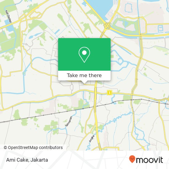 Ami Cake, Jalan Utama Raya Cengkareng Jakarta 11730 map