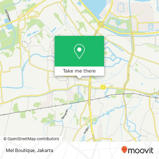 Mel Boutique, Jalan Utama Raya Cengkareng Jakarta 11730 map