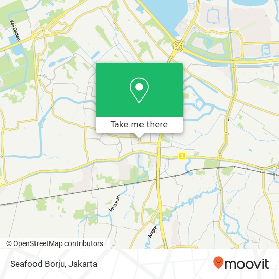 Seafood Borju, Jalan Cemara Raya Cengkareng Jakarta 11730 map