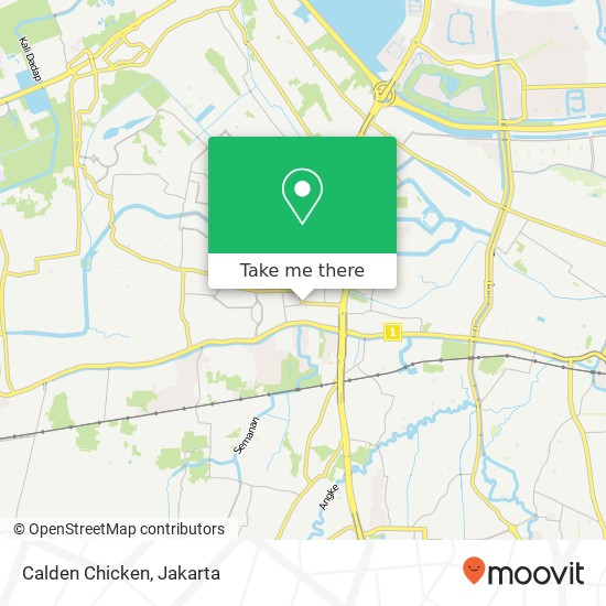 Calden Chicken, Jalan Utama Raya Cengkareng Jakarta 11730 map
