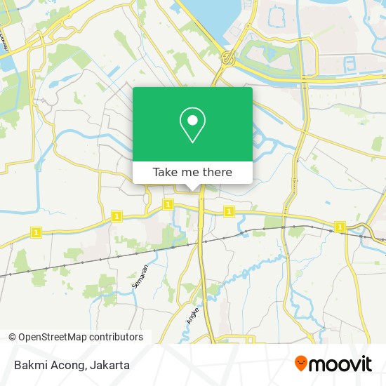 Bakmi Acong map