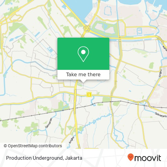 Production Underground, Jalan Nurul Amal Cengkareng Jakarta 11730 map