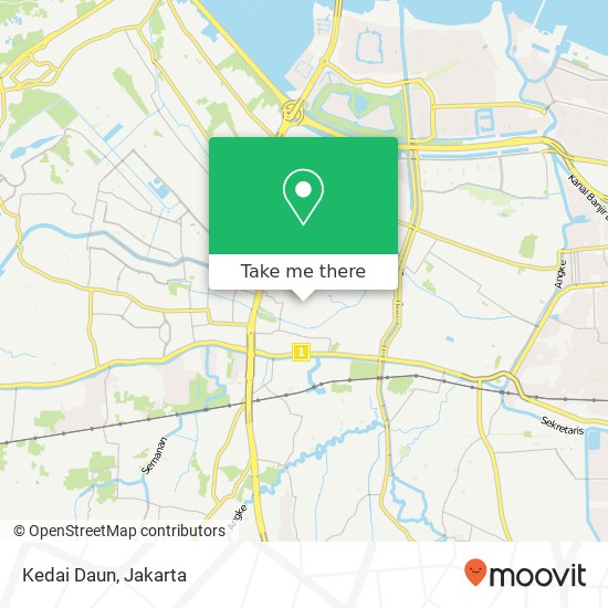 Kedai Daun, Jalan Fajar Baru Cengkareng Jakarta 11720 map