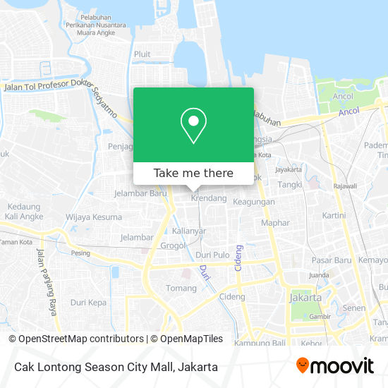 Cak Lontong Season City Mall map