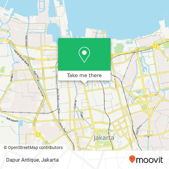 Dapur Antique, Tamansari Jakarta 11180 map